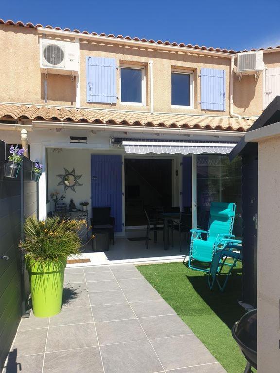 Villa Tout Confort Dans Residence Privee Avec Piscine A 500M De La Plage - Climatisation, Wifi, Parking Portiragnes Exterior photo