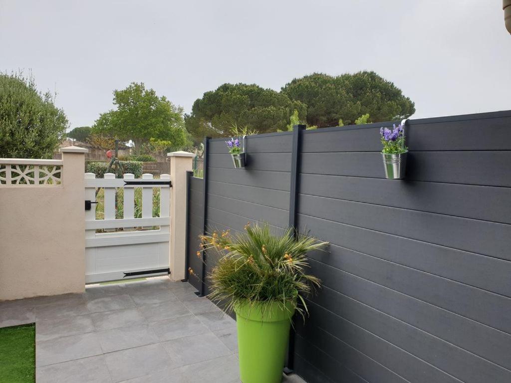 Villa Tout Confort Dans Residence Privee Avec Piscine A 500M De La Plage - Climatisation, Wifi, Parking Portiragnes Exterior photo